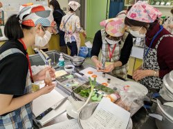 料理教室の様子