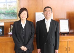 着任式にて