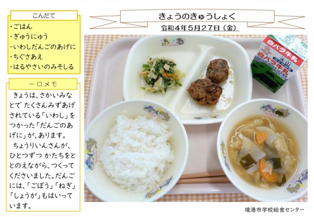 5月27日盛り付け写真
