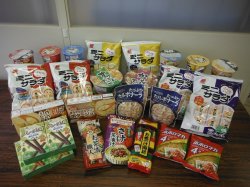 たくさんの食品をご提供いただき、ありがとうございました！