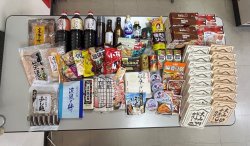 たくさんの食品をご提供いただき、ありがとうございました！