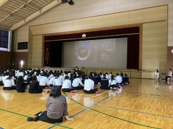 高校での人権教育研修会