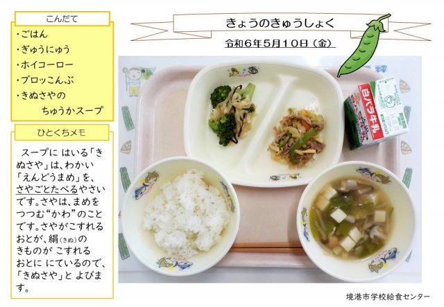 5月10日盛り付け写真