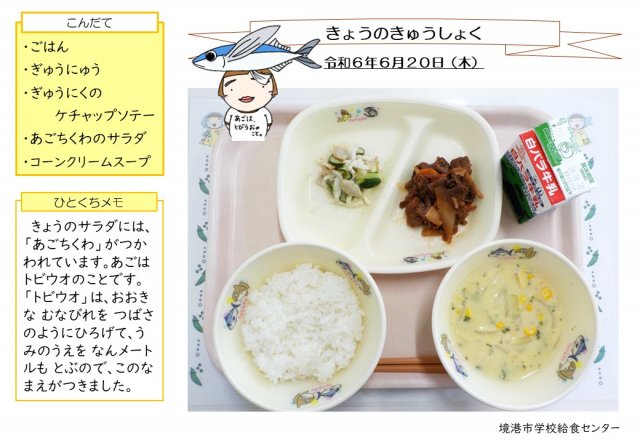 6月20日盛り付け写真