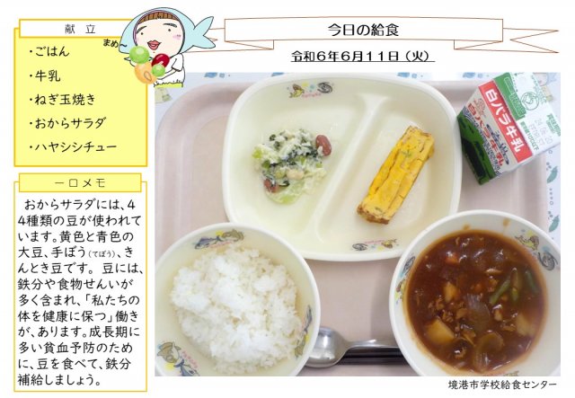 6月11日盛り付け写真