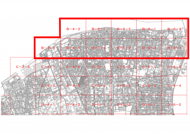 下水道台帳平面図（Ｂ）