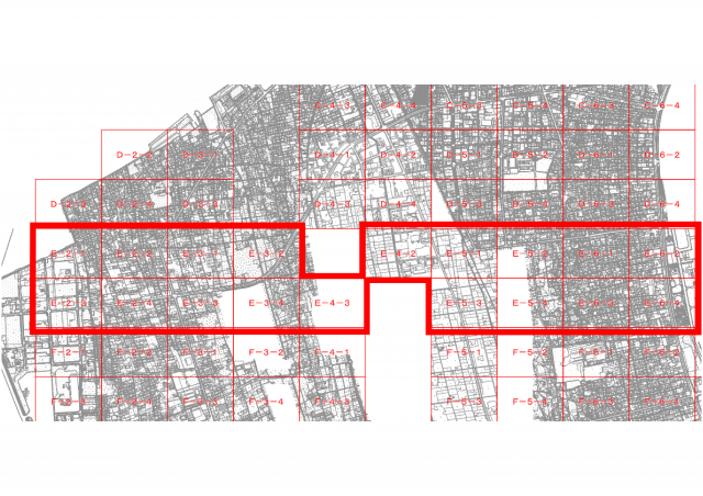 下水道台帳平面図（E）